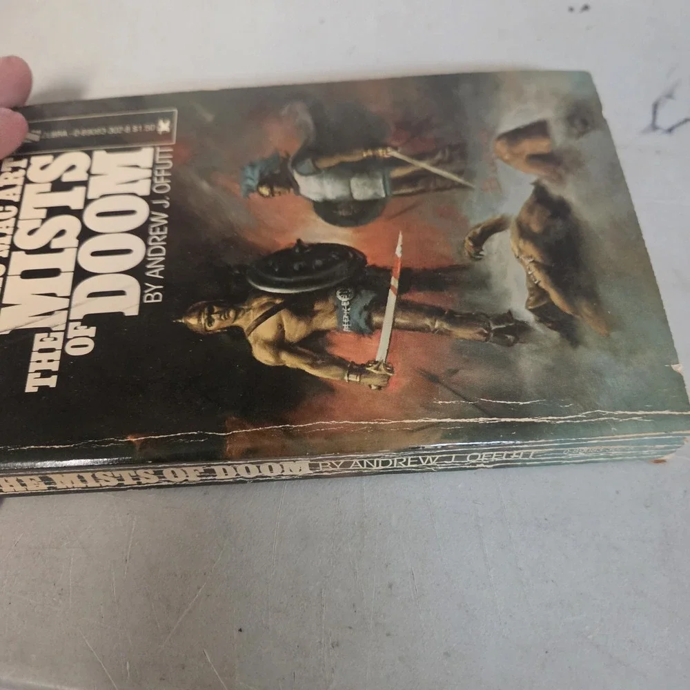 Cormac Mac Art The Mists of Doom Andrew J Offutt Zebra Books 1st 1977 #4